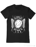 Tricou ADLER barbat The best women are born as Leo Negru