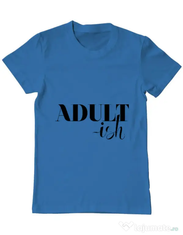 Tricou ADLER barbat Adultish Albastru azuriu