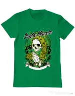 Tricou ADLER barbat Holy death Verde mediu