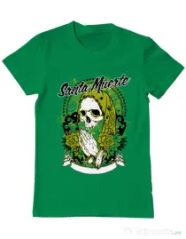 Tricou ADLER barbat Holy death Verde mediu
