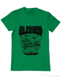 Tricou ADLER barbat Blessed Verde mediu