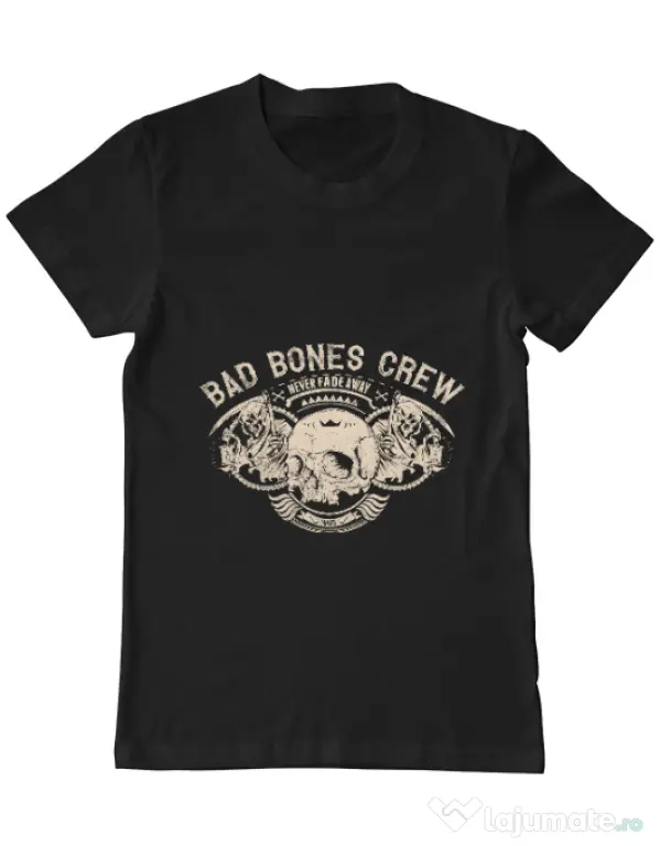 Tricou ADLER barbat Grim reaper Negru