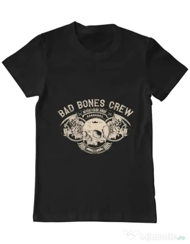 Tricou ADLER barbat Grim reaper Negru