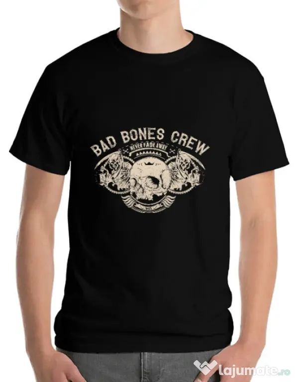Tricou ADLER barbat Grim reaper Negru