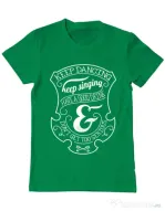Tricou ADLER barbat Keep dancing Verde mediu