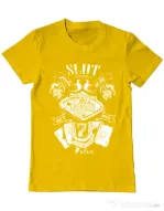 Tricou ADLER barbat Las vegas Galben