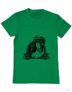 Tricou ADLER barbat Oriental vibes Verde mediu