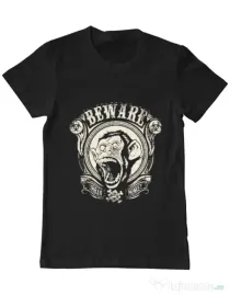 Tricou ADLER barbat Urban monkey Negru