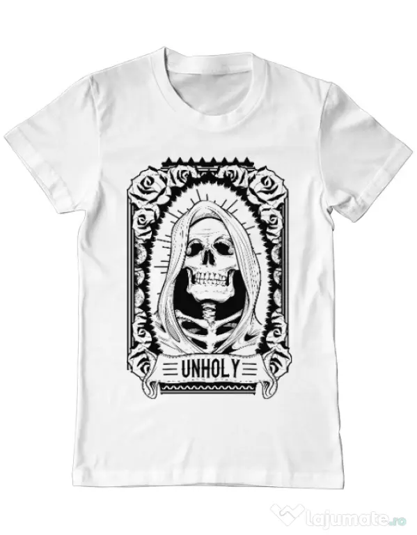 Tricou ADLER barbat Unholy Alb