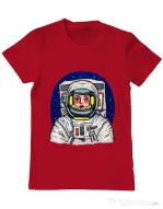 Tricou ADLER barbat I need some space Rosu