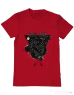 Tricou ADLER barbat Among angels Rosu