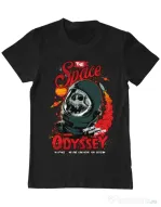 Tricou ADLER barbat The space odyssey Negru