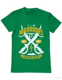 Tricou ADLER barbat Warriors Verde mediu