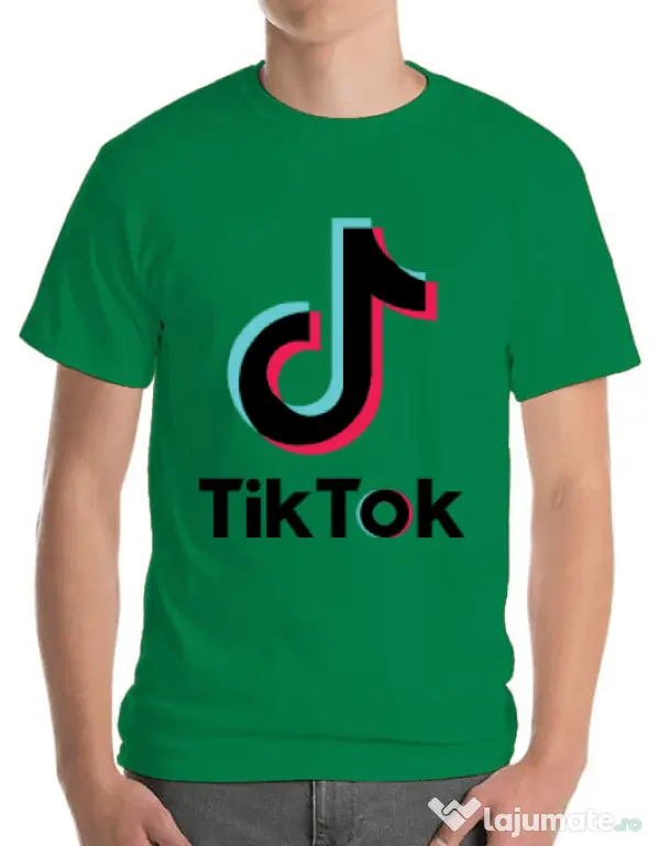 Tricou ADLER barbat Tik Tok Verde mediu