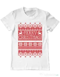 Tricou ADLER barbat Greetings Alb