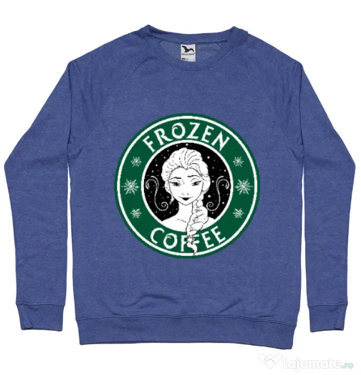 Bluza ADLER barbat Frozen coffee Albastru melanj