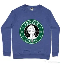 Bluza ADLER barbat Frozen coffee Albastru melanj