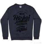 Bluza ADLER barbat Pace si razboi Denim inchis