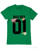 Tricou ADLER barbat Bad boy Verde mediu