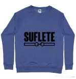 Bluza ADLER barbat Suflete Albastru melanj