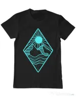 Tricou ADLER barbat Mountain Negru