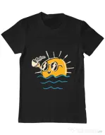 Tricou ADLER barbat Morning and coffee Negru