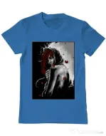 Tricou ADLER barbat Solitude Albastru azuriu