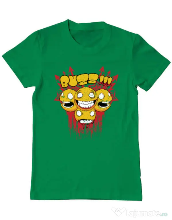 Tricou ADLER barbat Buzz Verde mediu