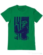 Tricou ADLER barbat Motorist Verde mediu