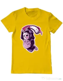 Tricou ADLER barbat Kong revenge Galben