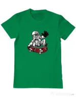 Tricou ADLER barbat Trooper trick Verde mediu