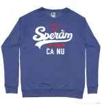 Bluza ADLER barbat Sa speram ca nu Albastru melanj