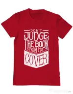 Tricou ADLER barbat Book cover Rosu