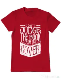Tricou ADLER barbat Book cover Rosu