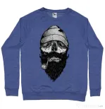 Bluza ADLER barbat Bone sailor Albastru melanj