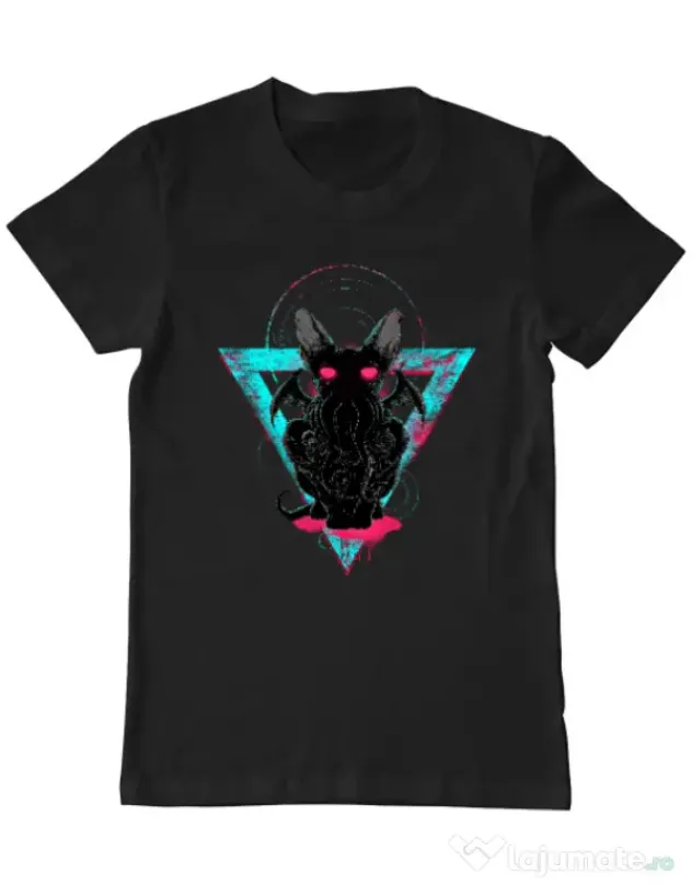 Tricou ADLER barbat Cathulhu Negru