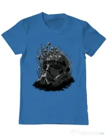 Tricou ADLER barbat Shroom trooper Albastru azuriu