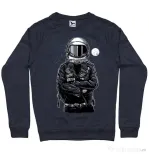 Bluza ADLER barbat Astronaut rebel Denim inchis