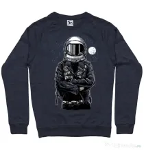Bluza ADLER barbat Astronaut rebel Denim inchis