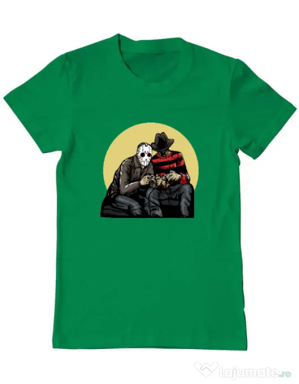 Tricou ADLER barbat Gamers Verde mediu
