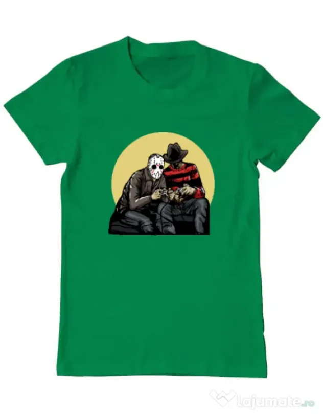 Tricou ADLER barbat Gamers Verde mediu
