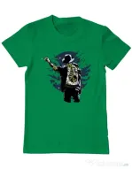 Tricou ADLER barbat Zombie pop Verde mediu