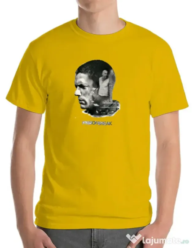 Tricou ADLER barbat Michael Galben