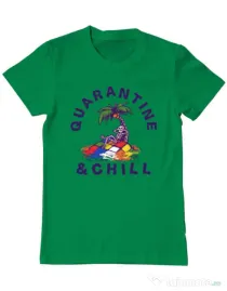 Tricou ADLER barbat Rubik island Verde mediu