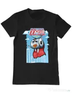 Tricou ADLER barbat Cleaning league toilet paper Negru