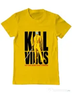 Tricou ADLER barbat Kill bill Galben