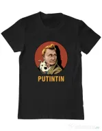 Tricou ADLER barbat Putin Tin Negru