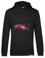 Hoodie barbat cu gluga Bertone Negru