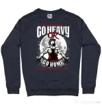Bluza ADLER barbat Go heavy or go home Denim inchis