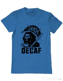 Tricou ADLER barbat Decaf Albastru azuriu